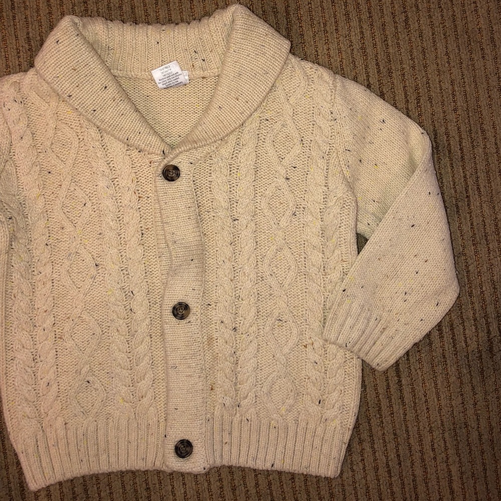 Gymboree Toddler Boys Collared Cardigan Sweater
